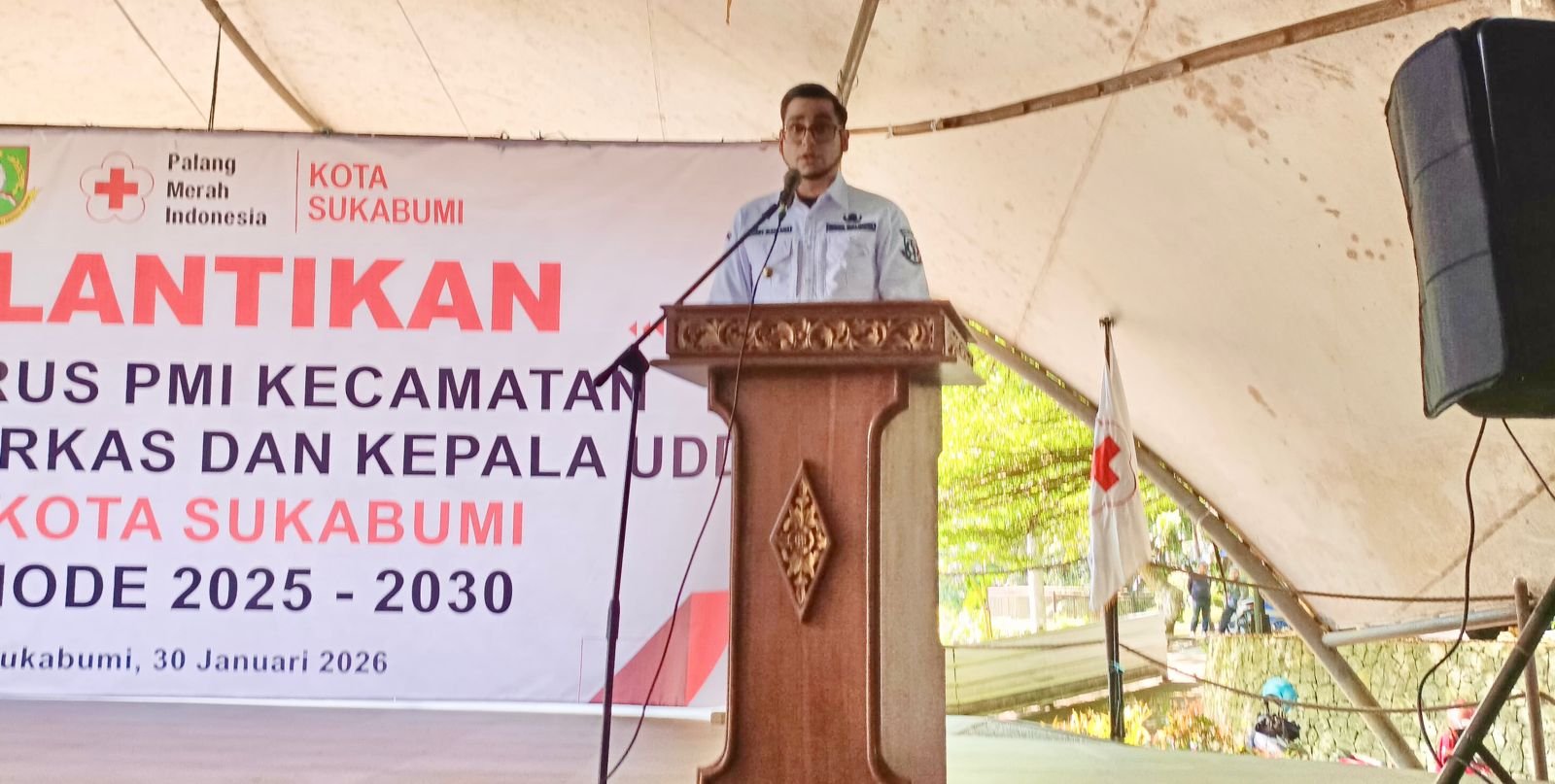 Wakil Wali Kota Sukabumi: PMI Kecamatan Garda Terdepan Hadapi Tantangan Kebencanaan