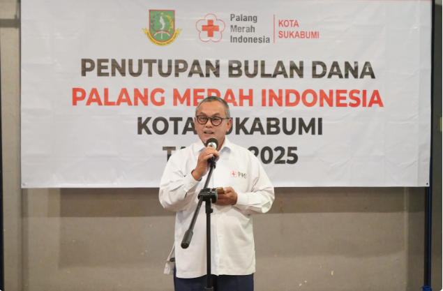 Penutupan Bulan Dana PMI 2025, Perkuat Komitmen Kemanusiaan di Kota Sukabumi