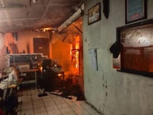 Kebakaran Terjadi di Perum Bumi Pasir Rahayu Sukabumi, Satu KK Mengungsi