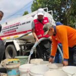 PMI Kota Sukabumi Salurkan 15 Ribu Liter Air Bersih di Tiga Lokasi, 1.400 Warga Terbantu