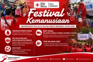 PMI Kota Sukabumi Kick Off Rangkaian HUT ke-81 Tahun 2026, Hadirkan Festival Kemanusiaan